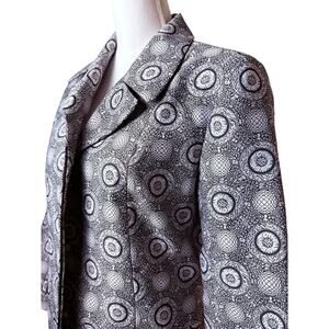 Vintage Y2K Vivienne Tam graphic print blazer